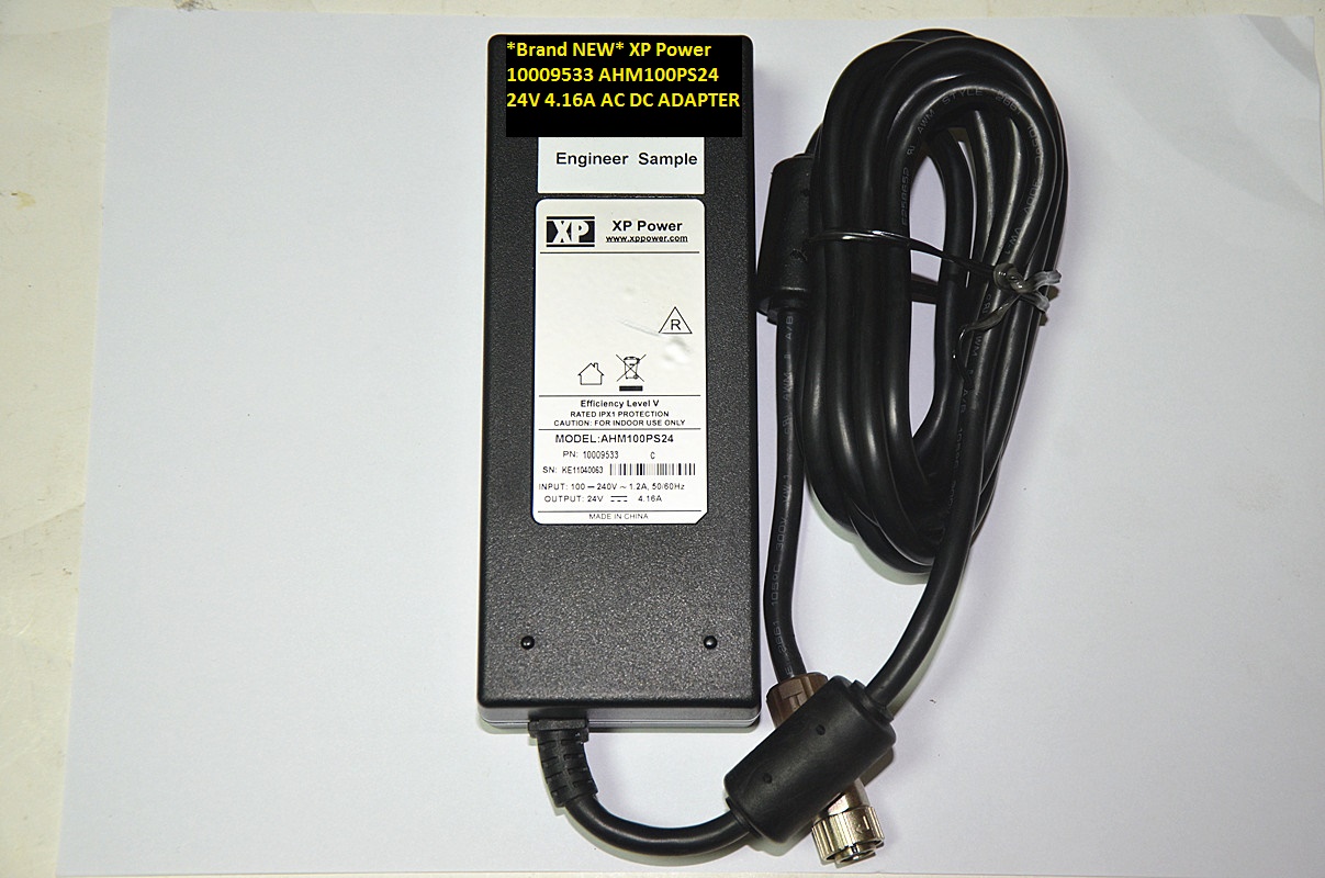 *Brand NEW* XP Power 24V 4.16A AHM100PS24 10009533 AC DC ADAPTER